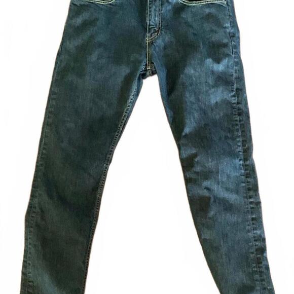 Levi's 508 Dark Wash Men's Jeans 34x32 - Picture 1 of 3